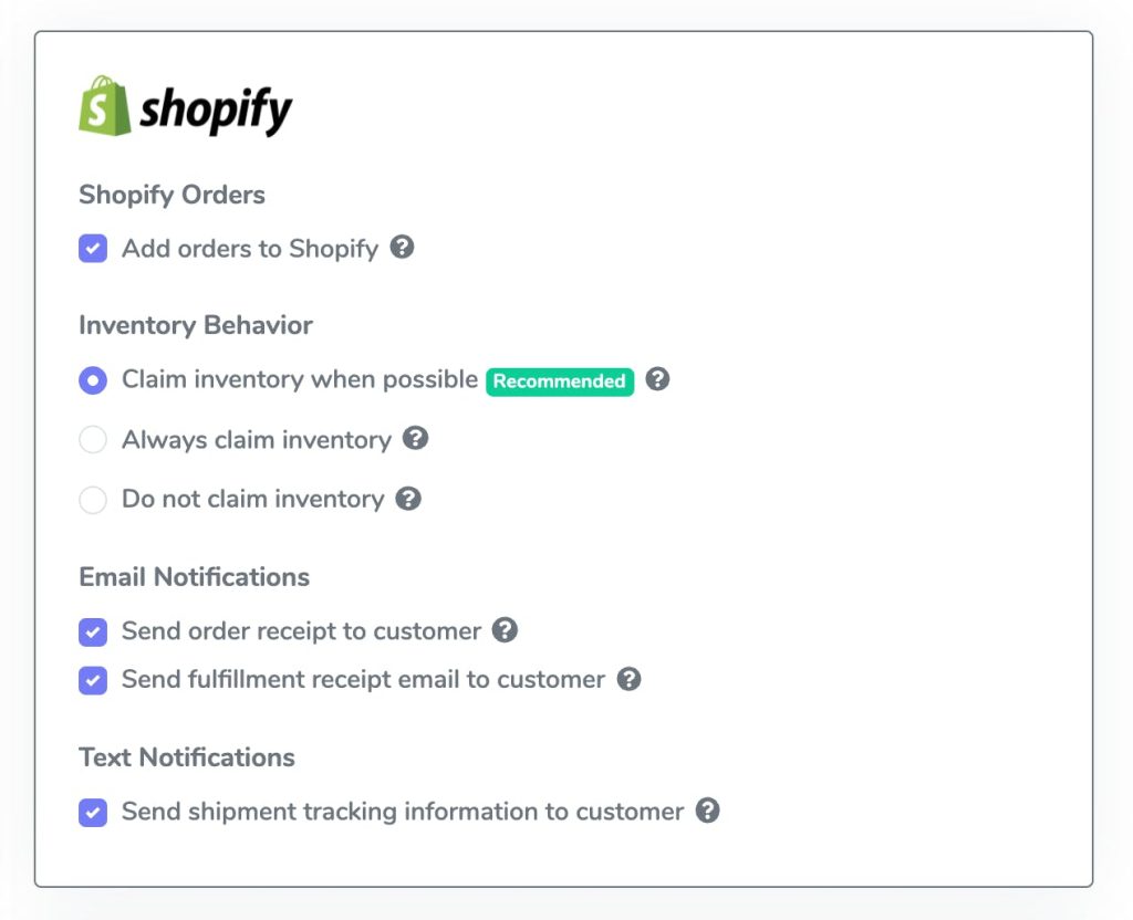 Shopify Screen Shot
